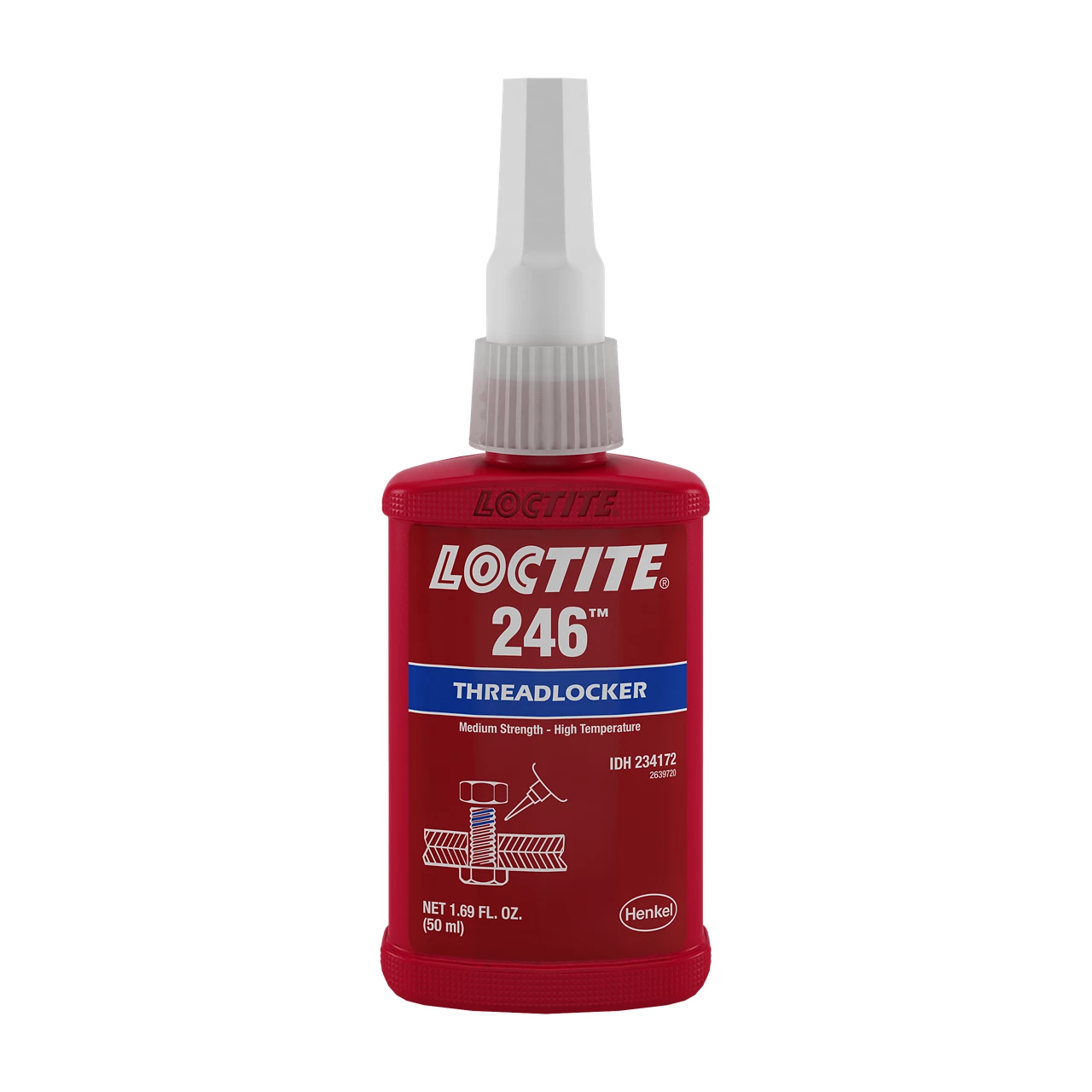 乐泰LOCTITE 246 中强度 · 大间隙螺纹锁固 成都德阳绵阳经销商现货