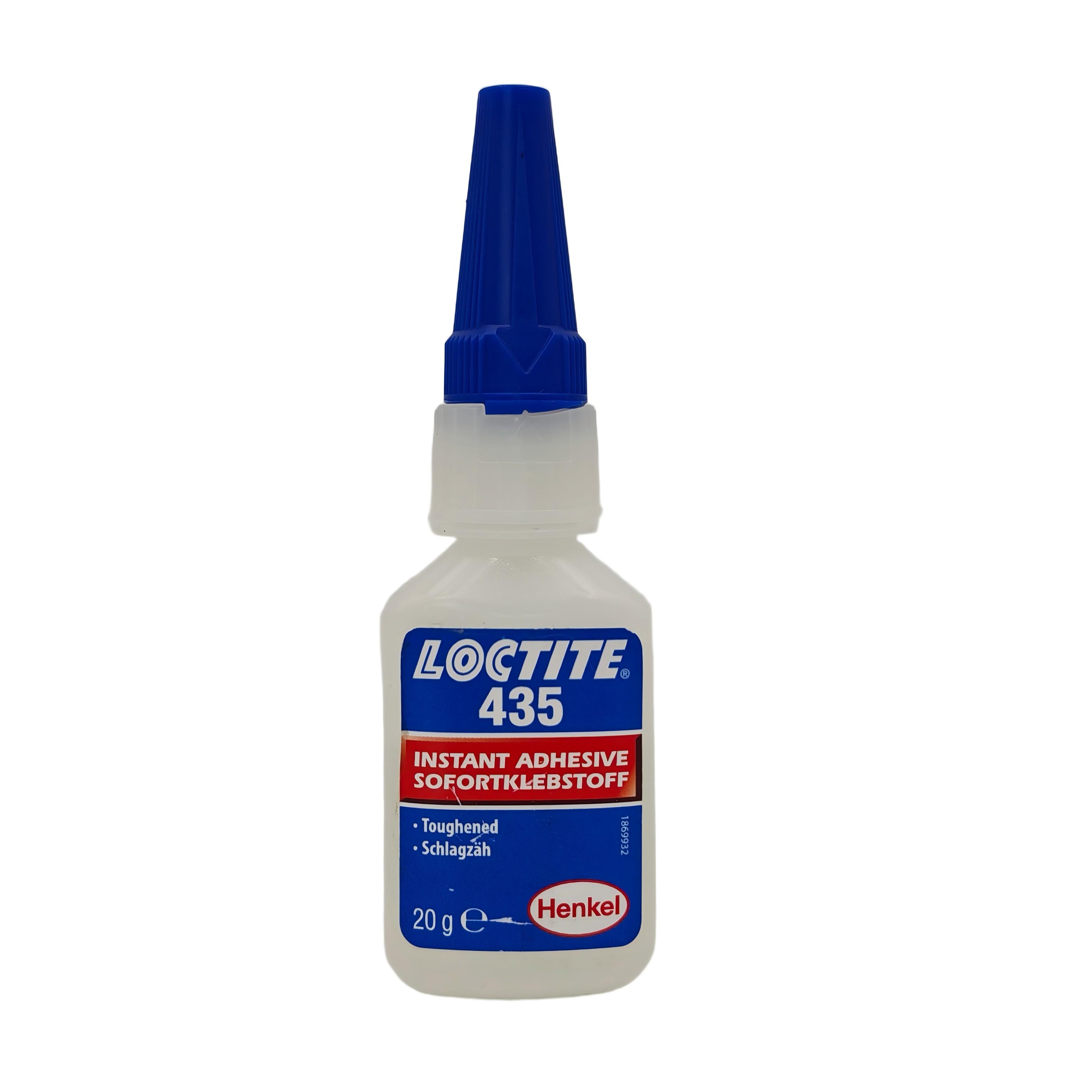 乐泰LOCTITE 435 增韧型 · 高抗剥离瞬干胶 成都德阳绵阳经销商现货