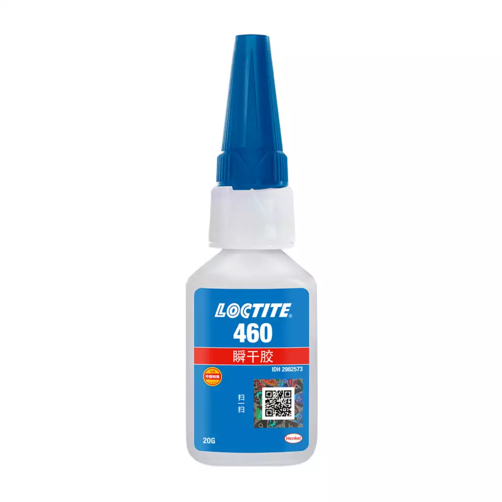 乐泰LOCTITE 460 低白化低气味 · 瞬干胶 成都德阳绵阳经销商现货